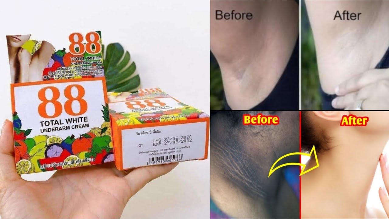 88 Total white underarm cream