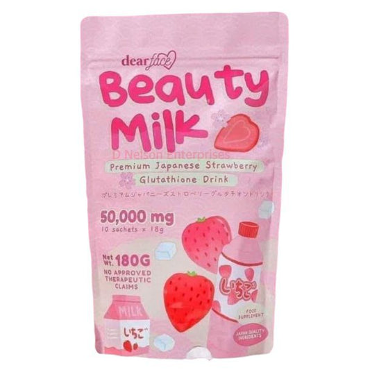 Beauty Milk - Premium Japanese Strawberry Glutathione Drink