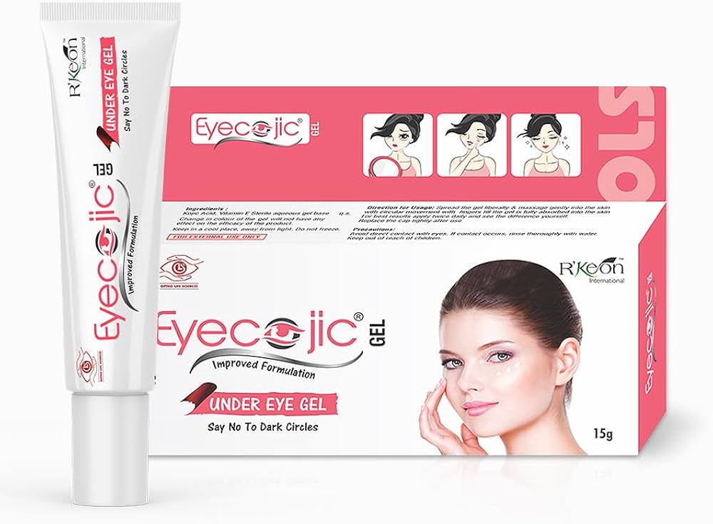 Eyecojic- Dark Circles Remover Gel | Under Eye Gel for Dark Circles | Enriched with Vitamin E- 15g