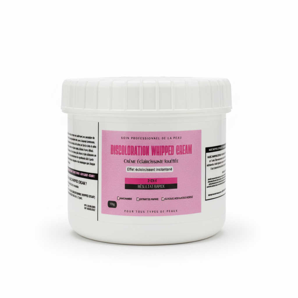 DISCOLORATION WHIPPED CREAM