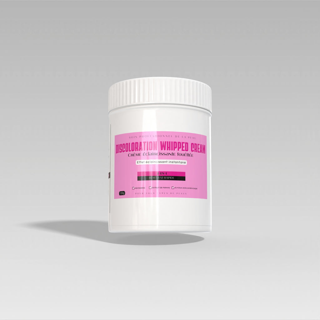 DISCOLORATION WHIPPED CREAM
